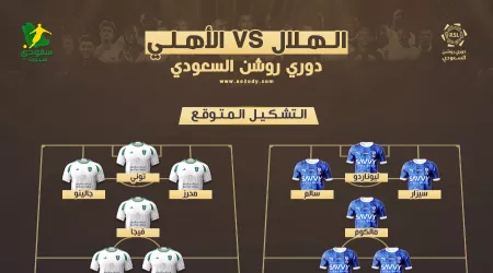 الهلال ضد الأهلي | موعد المباراة والقناة والتشكيل المتوقع في الكلاسيكو
