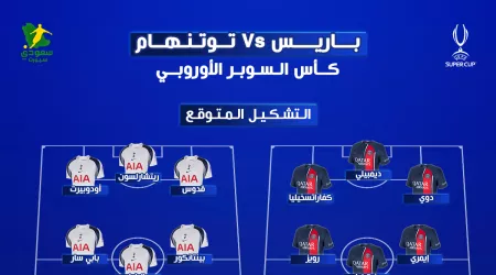 باريس سان جيرمان ضد توتنهام هوتسبير| موعد المباراة والقنوات الناقلة والتشكيل المتوقع باريس سان جيرمان ضد توتنهام هوتسبير| موعد المباراة والقنوات الناقلة والتشكيل المتوقع