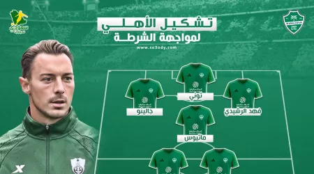 تشكيل الأهلي أمام الشرطة العراقي في دوري أبطال آسيا للنخبة