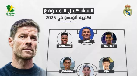 تشكيل ريال مدريد المتوقع في موسم 2025-2026 بعد ثورة تشابي ألونسو