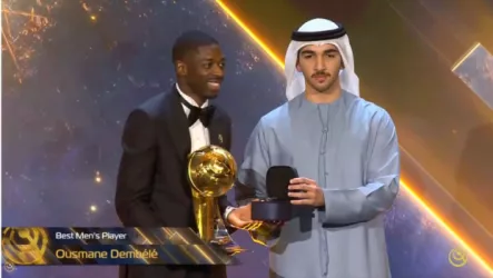  حفل جلوب سوكر | ديمبلي يتربع على عرش العالم