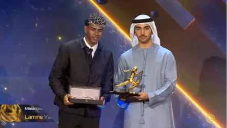  حفل جلوب سوكر | بالجائزة الثالثة .. جوائز يامال لا تنتهي