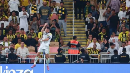  أسطورة الاتحاد يصعق مدرج العميد برد ناري بعد الاحتفال مع رونالدو