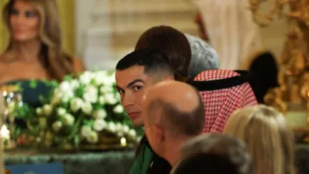 فيديو | ظهور لافت لكريستيانو رونالدو في واشنطن خلال زيارة ولي العهد السعودي