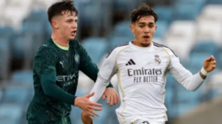 هزيمة مذلة .. ريال مدريد يسقط برباعية أمام مانشستر سيتي في دوري أبطال أوروبا للشباب