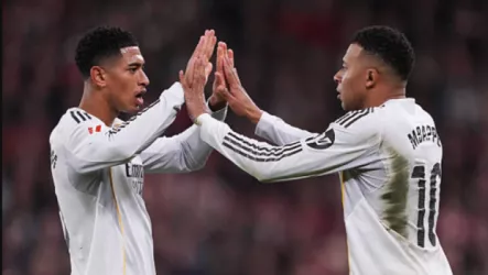  ثنائية فرنسية.. شاهد ملخص الشوط الأول من مباراة بيلباو وريال مدريد