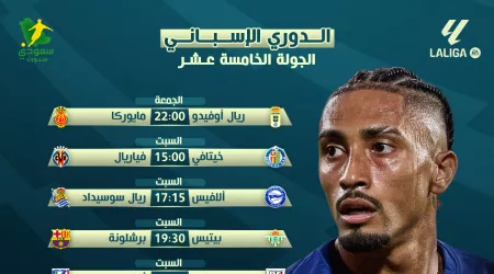 سباق الصداراة لا ينتهي في لليجا | مباريات الجولة الـ 15 من الدوري الإسباني