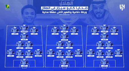  ضحايا كايو سيزار في الهلال .. قائد الدفاع في روطة وظهور لأغلى صفقة محلية