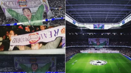 طفل ريال مدريد أسطورة تاريخية.. من هو الطفل الذي رفعت جماهير ريال مدريد صورته في البرنابيو؟