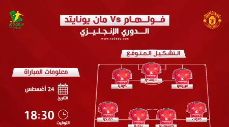 فرصة الشياطين .. التاريخ ينصف اليونايتد والأمل في كتابة المستقل بالتشكيل المتوقع فرصة الشياطين .. التاريخ ينصف اليونايتد والأمل في كتابة المستقل بالتشكيل المتوقع