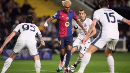 لامين يامال بعد 100 مباراة بقميص برشلونة.. يامال يتعهد برد قوي أمام الإنتر في الإياب