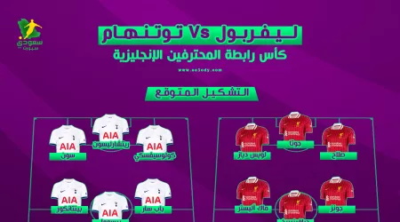 ليفربول ضد توتنهام.. موعد المباراة والتشكيل المتوقع والقناة الناقلة