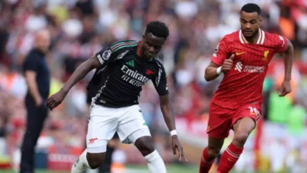 التعادل الإيجابي يحسم مباراة ليفربول وأرسنال في الدوري الإنجليزي