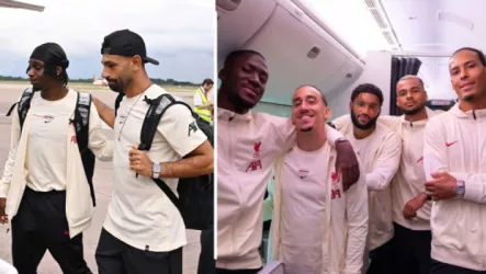 بحضور الفرعون المصري.. معسكر ليفربول يثير التساؤلات