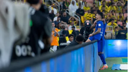  شاهد.. ليوناردو يعاقب الاتحاد بهدف ثاني بعد خطأ الشنقيطي
