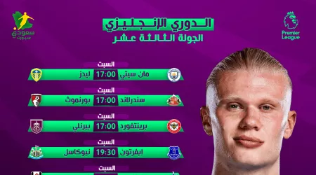  متعة البريمرليج تعود من جديد | مباريات الجولة الـ13 من الدوري الإنجليزي