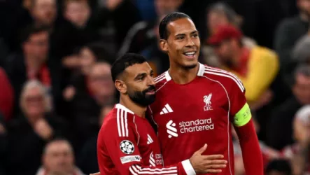 محمد صلاح وفان دايك ليفربول