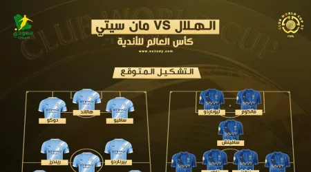  موعد مباراة الهلال ضد مانشستر ستي في كأس العالم للأندية والقنوات الناقلة