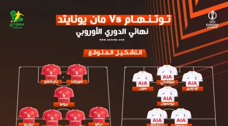 موعد مباراة مانشستر يونايتد وتوتنهام في نهائي الدوري الأوروبي والقناة الناقلة لها موعد مباراة مانشستر يونايتد وتوتنهام في نهائي الدوري الأوروبي والقناة الناقلة لها
