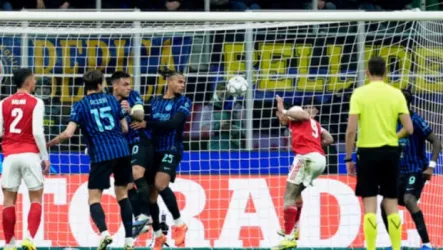 شاهد| أرسنال يهزم إنتر ميلان بثلاثية في قمة دوري أبطال أوروبا