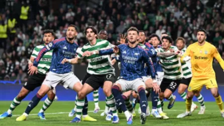 صمود برتغالي أمام الجانرز.. تعادل سلبي ينهي الشوط الأول بين أرسنال وسبورتنج