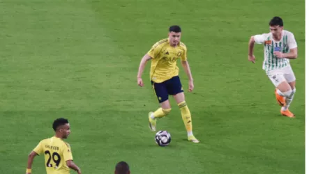  أهداف الشوط الأول بين النصر والنجمة.. العالمي يرفض التأخر ويعود بثنائية