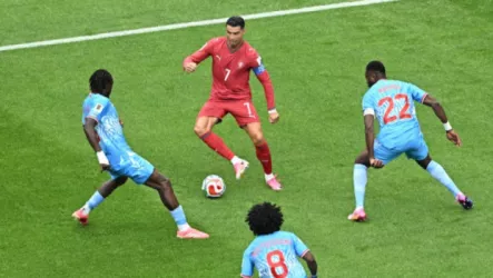 فيديو| شاهد أهداف الشوط الأول من مباراة البرتغال والكونغو في كأس العالم