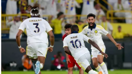  النصر يسجل الثاني وضمك يخمد احتفالات جماهير العالمي بهدف تقليص الفارق
