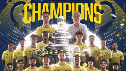 شاهد واستمتع.. لحظة تتويج النصر ببطولة الدوري السعودي 2026