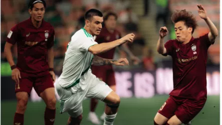 فيديو.. غفوة دفاعية تكلف الأهلي هدف أول أمام فيسيل كوبي بنصف نهائي نخبة آسيا