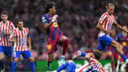  زلزال تحكيمي في قمة برشلونة وأتلتيكو مدريد بدوري أبطال أوروبا