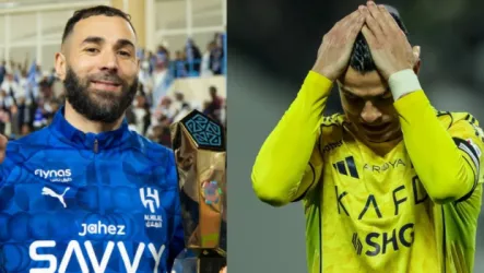  بنزيما ورونالدو