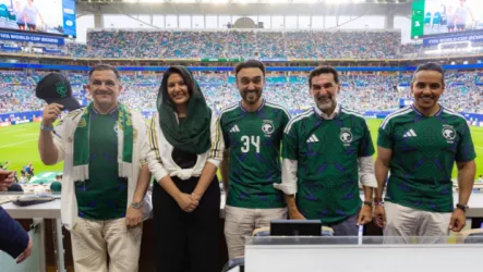 سفيرة السعودية في أمريكا تهنئ الأخضر بعد التعادل أمام أوروجواي