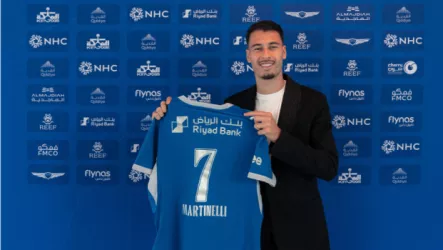 رسميًا.. الهلال يضم مارتينيلي في صفقة مدوية من أرسنال