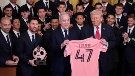  في حضور ميسي.. ترامب يستعيد ذكريات المونديال ويتغنى بالأهلي المصري