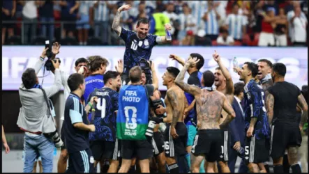 فيديو| شاهد جنون ميسي بعد بلوغ نهائي كأس العالم 2026
