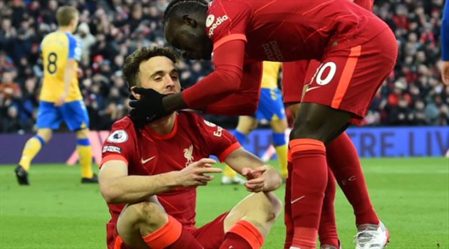 احتفالية جوتا بهدف ليفربول تكشف قصته الأغرب مع FIFA 22