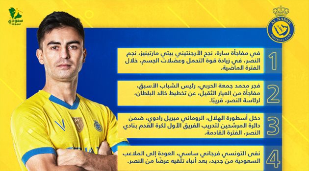 أخبار النصر اليوم| التفاوض مع أسطورة الهلال.. مفاجأة بيتي وعودة خالد البلطان
