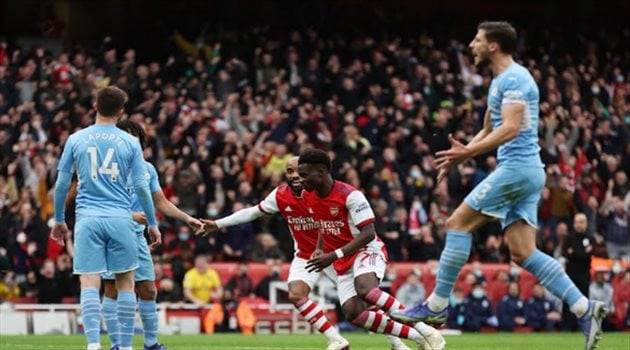 بث مباشر مباراة ارسنال ضد مانشستر سيتي اليوم في الدوري الإنجليزي