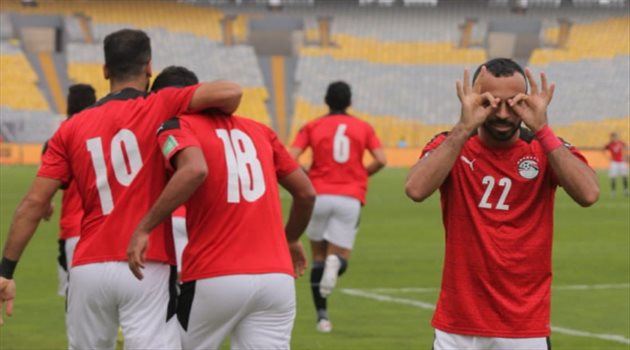 حجازي يقود الفراعنة لانتصار على الجابون بثنائية في مشوار المونديال