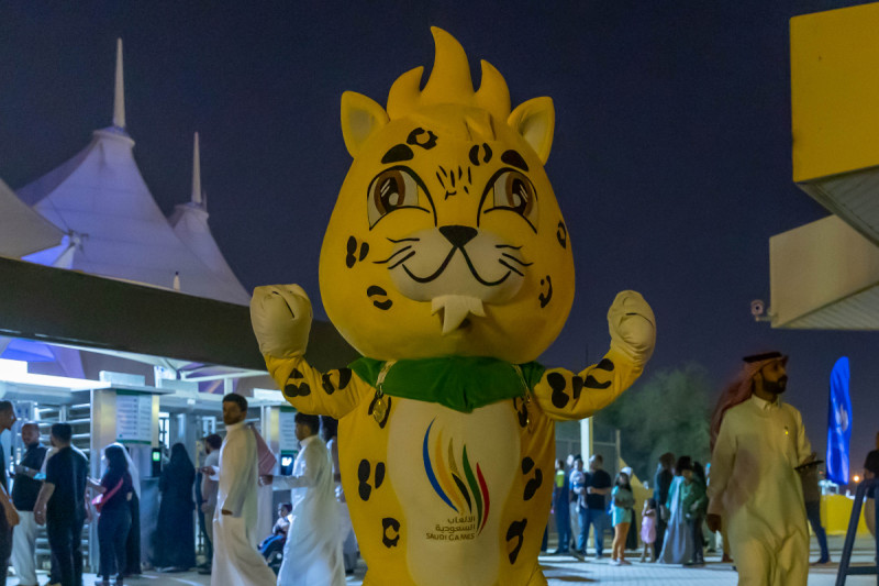 افتتاح دورة الألعاب السعودية افتتاح دورة الألعاب السعودية