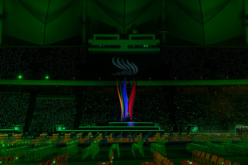 افتتاح دورة الألعاب السعودية افتتاح دورة الألعاب السعودية