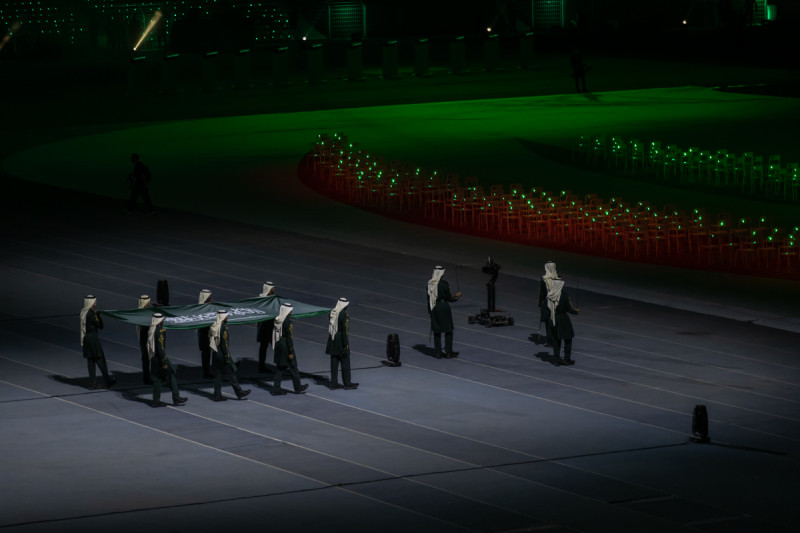 افتتاح دورة الألعاب السعودية افتتاح دورة الألعاب السعودية