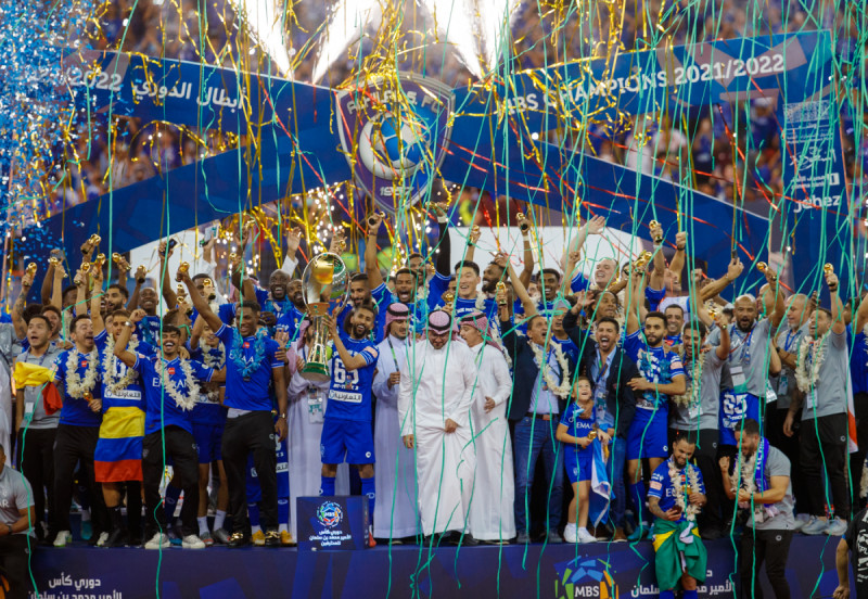 الهلال بطل الدوري الهلال بطل الدوري