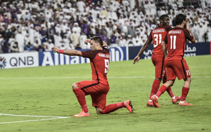 عبدالرزاق حمد الله بقميص الريان