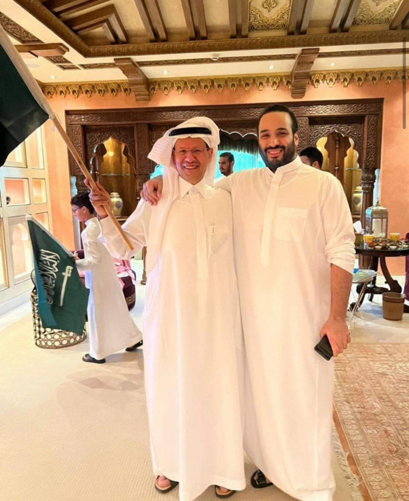 فرحة الأمير محمد بن سلمان