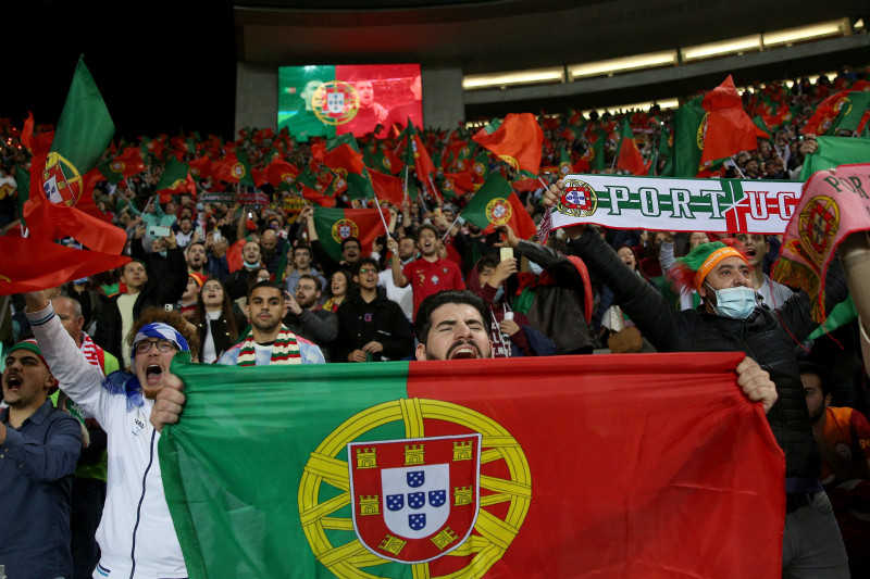 فرحة جماهير البرتغال بالتأهل لكأس العالم