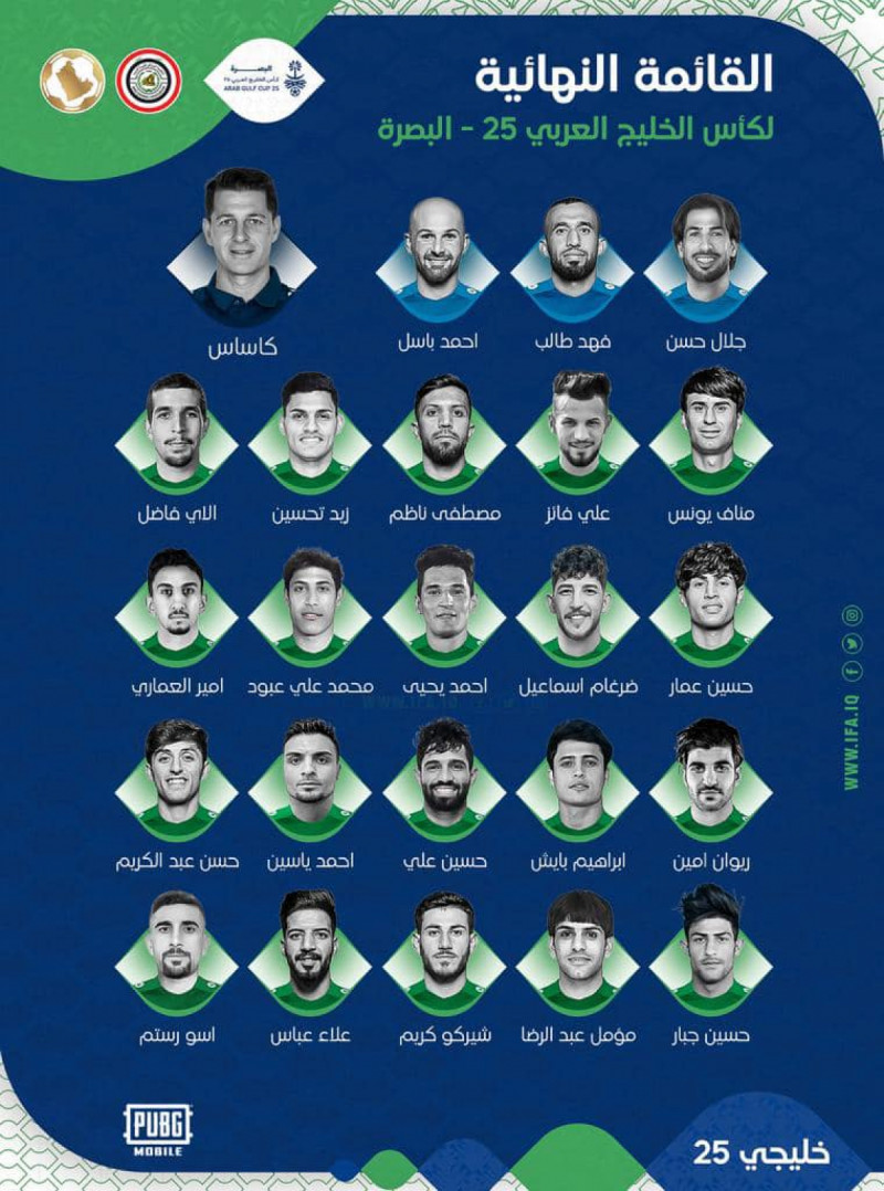 قائمة العراق