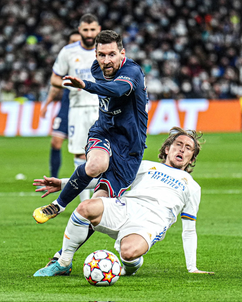 ليونيل ميسي في مباراة باريس سان جيرمان وريال مدريد ليونيل ميسي في مباراة باريس سان جيرمان وريال مدريد