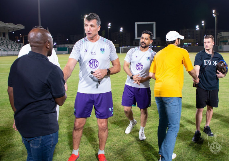 نجوم الأهلي في التدريبات